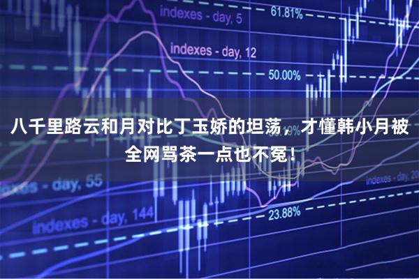 八千里路云和月对比丁玉娇的坦荡，才懂韩小月被全网骂茶一点也不冤！